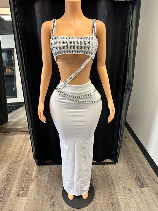 “Bouji But Sexy” Bandage 2 Piece Skirt Set